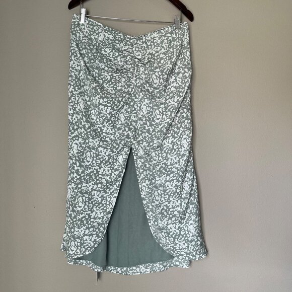Abercrombie & Fitch Midi Skirt Size‎ XXL Petite NWT Feminine - Picture 2 of 9